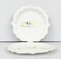 Assiettes Blanches “Eid Mubarak” - 10 pièces